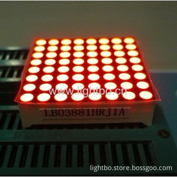 1.26-inch 3mm 32mm X 32mm 8 X 8 Bi-colour Dot Matrix Led Display 